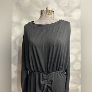 Unbranded black‎ ruched dress in XL